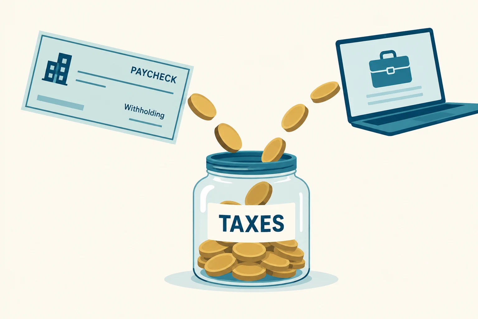 How Much Should I Set Aside for Side-Gig Taxes If I Also Have a Paycheck?