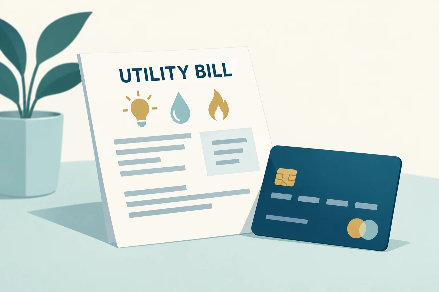 Should I Pay a Utility Bill Late or Use a Credit Card to Keep It Current?